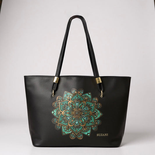 The Gilded Mandala Tote Bag