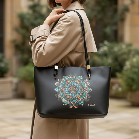 The Gilded Mandala Tote Bag