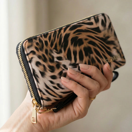 Leopard Motif Design Wallet