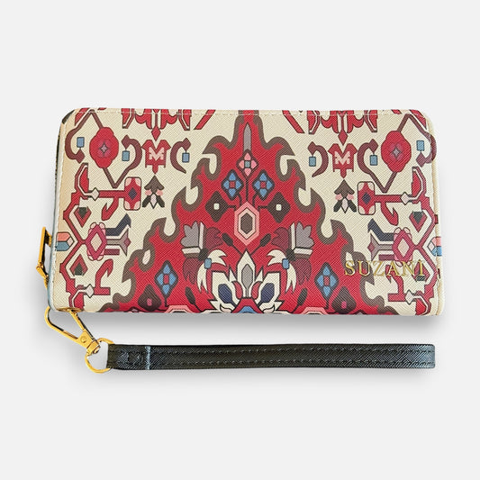 Traditional Medallion Motif Wallet