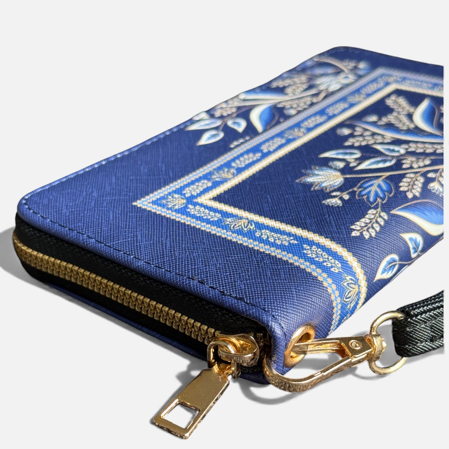 Mandala Motif Zip Wallet