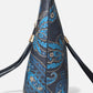 The Azure Paisley Statement Tote