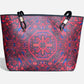The Crimson Tapestry Tote Bag