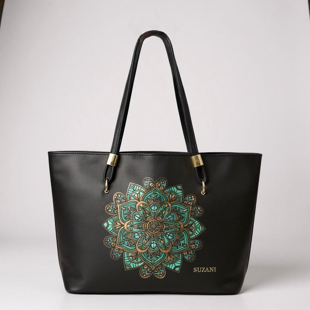 The Gilded Mandala Tote Bag