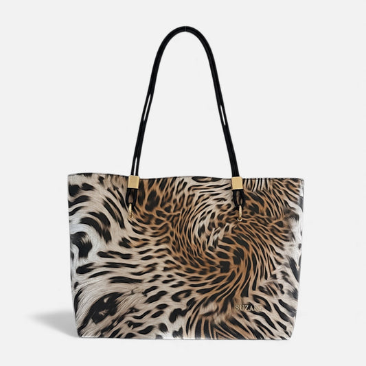 The Swirling Safari Tote Bag
