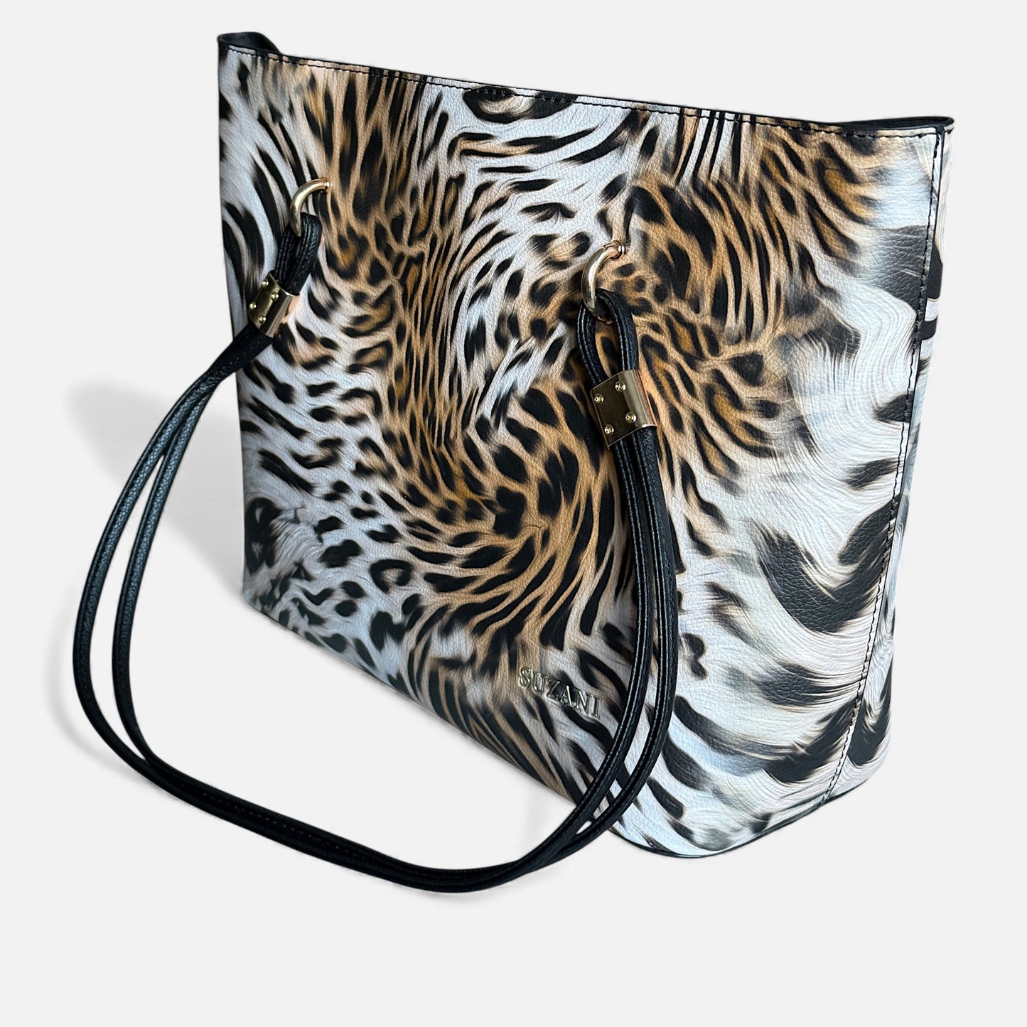 The Swirling Safari Tote Bag