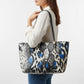 Opulent Reptile Texture Tote Bag