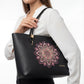 The Graphite Lotus Tote Bag