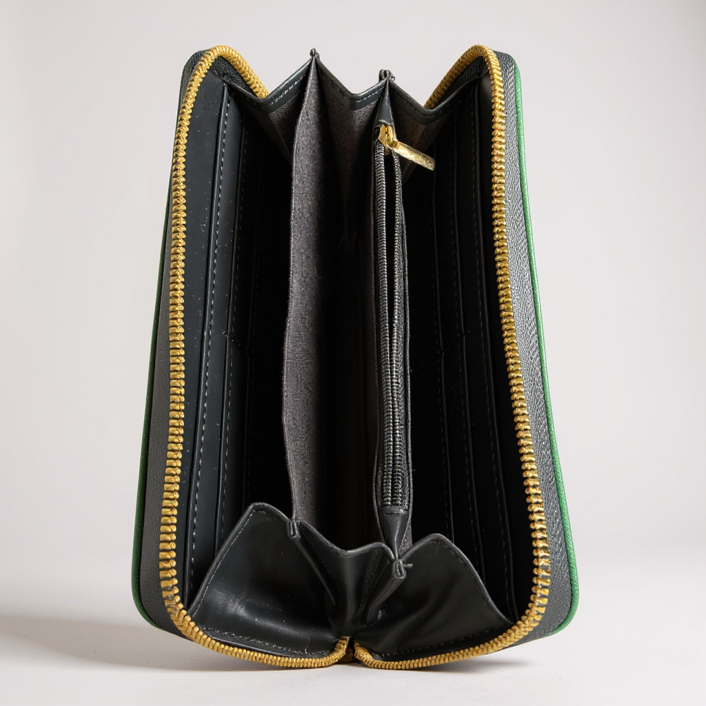 Aztec Sun Stone Compact Wallet