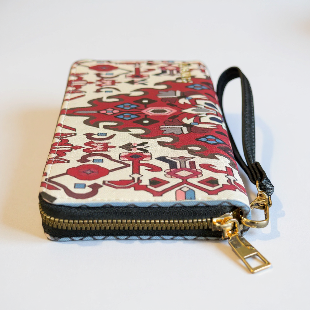 Traditional Medallion Motif Wallet