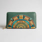 Aztec Sun Stone Compact Wallet