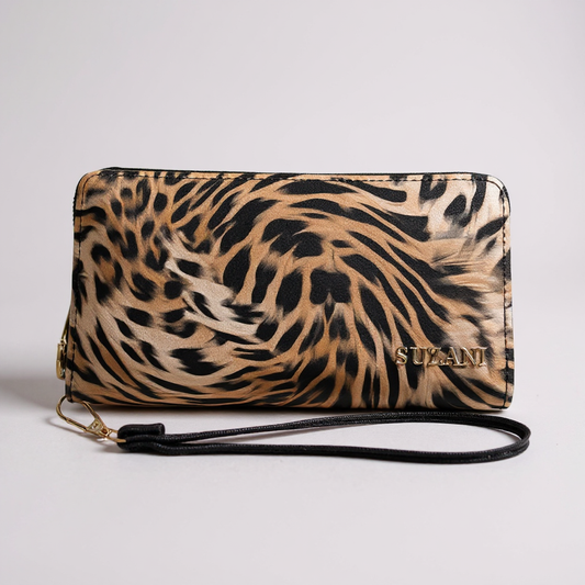 Leopard Motif Design Wallet