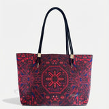 The Crimson Tapestry Tote Bag