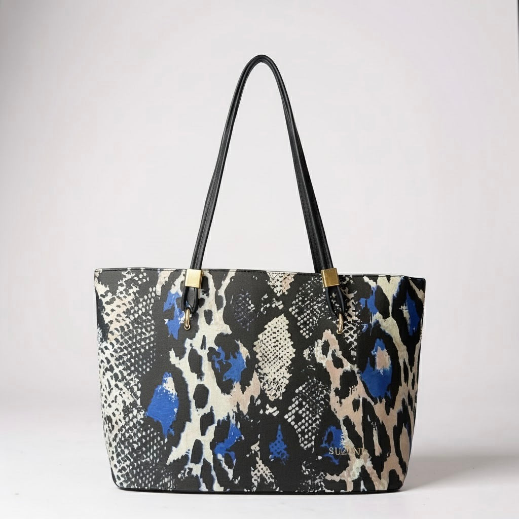 Opulent Reptile Texture Tote Bag